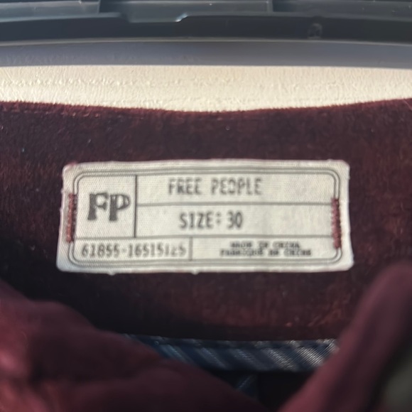 Free People Velvet flares - Picture 3 of 8